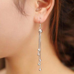925 Sterling silver beads earrings